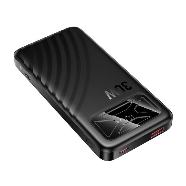 Powerbank 10000 mAh QC PD 30W 3A Hoco Q42 czarny