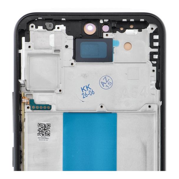 REWA wyświetlacz LCD do SAMSUNG A54 5G OLED czarny z ramka