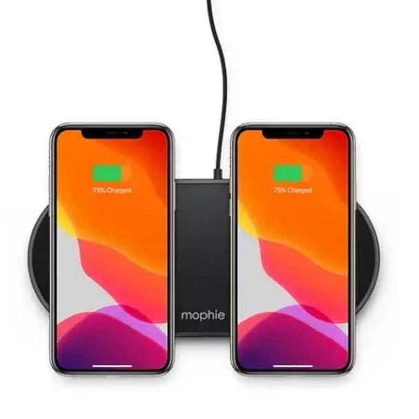 Ładowarka indukcyjna 2x10W Mophie Universal Wireless Dual czarna