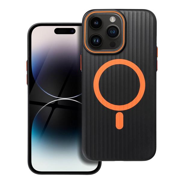 Futerał do iPhone 14 PRO MAX Simply zgodny z MagSafe tytanowy czarny