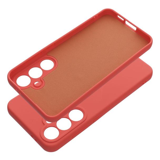 Futerał do Samsung S24 FE Silicone brzoskwiniowy