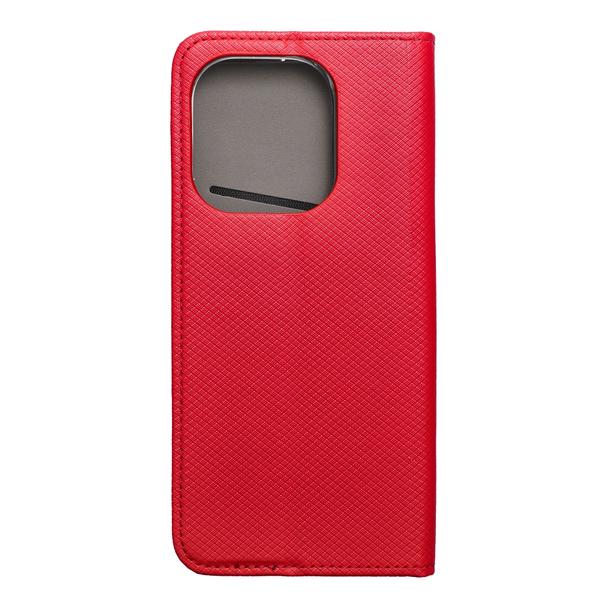 Etui z klapką na Oppo A5x Smart Case Book czerwone