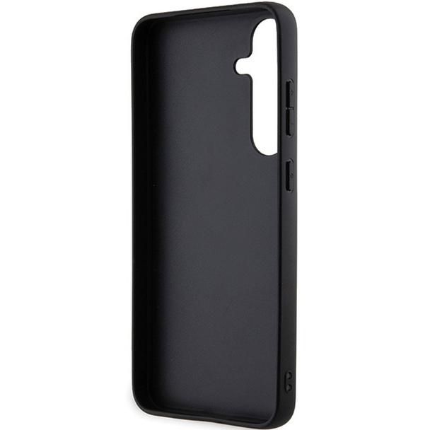 KARL LAGERFELD futerał do SAMSUNG S24 KLHCS24SGSAKCPK (GRIPSTAND SAFFIANO KC PINS) czarny