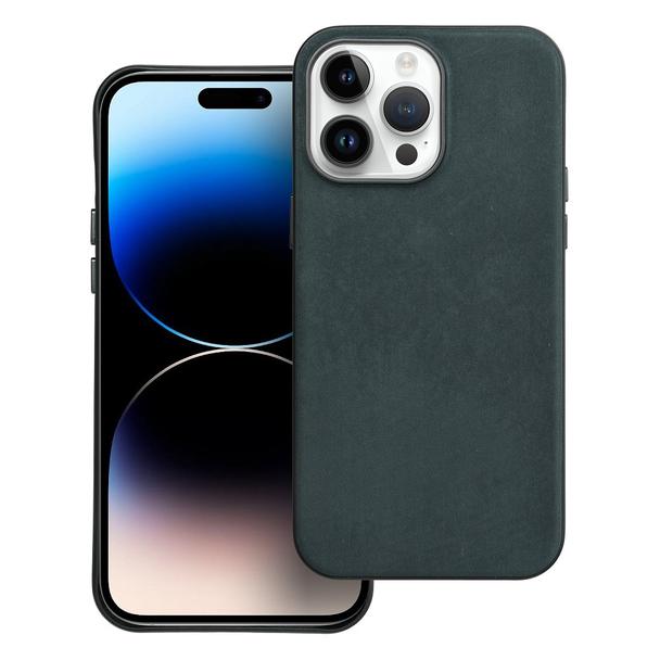 Futerał do iPhone 14 PRO MAX Woven Mag Cover zgodny z MagSafe zielony