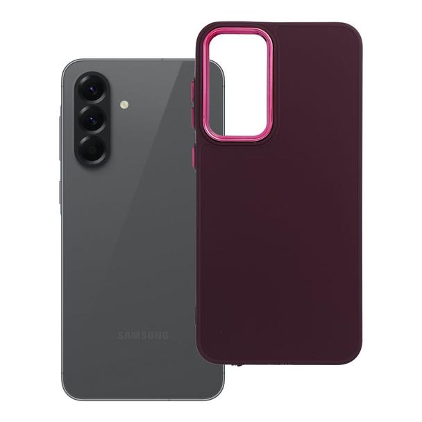 Futerał do Samsung A56 5G Frame fioletowy