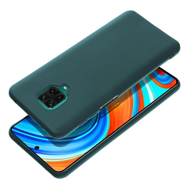 Futerał MATT do XIAOMI Redmi Note 9 Pro ciemnozielony
