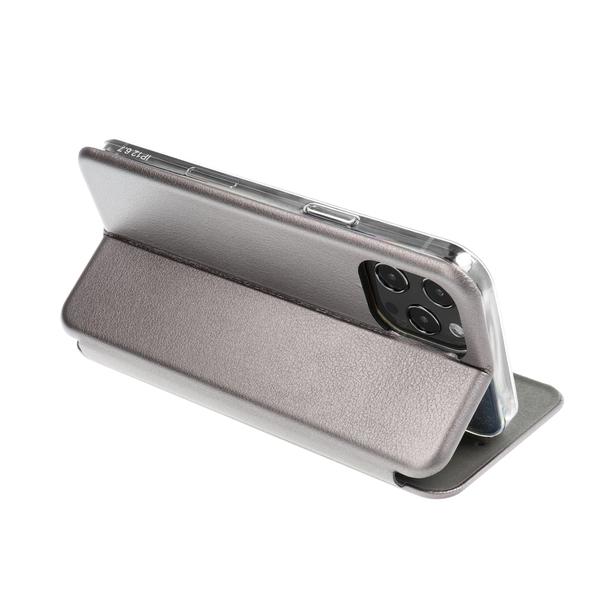Etui z klapką na Samsung S24 Elegance Book stalowe