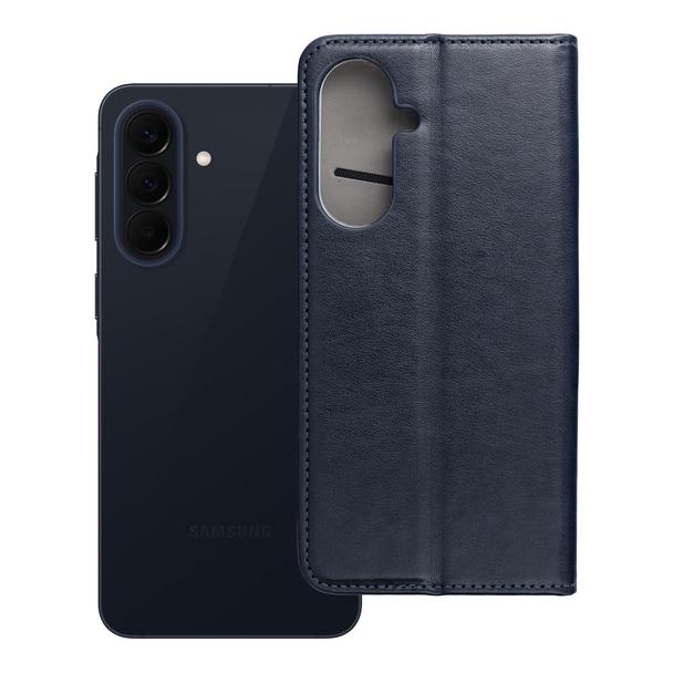 Etui z klapką na Samsung A57 5G Smart Magneto granatowe