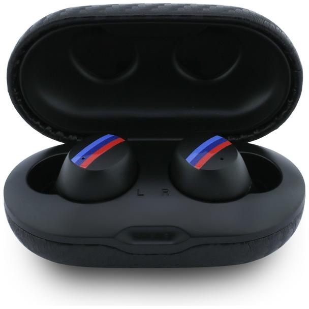 Słuchawki bezprzewodowe douszne ENC BMW TWS Carbon Metal Logo BMW001141 czarne