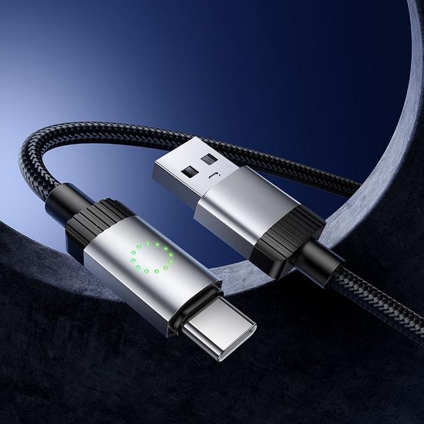 Kabel USB A do USB C Hoco 3A 1 m X117 czarny