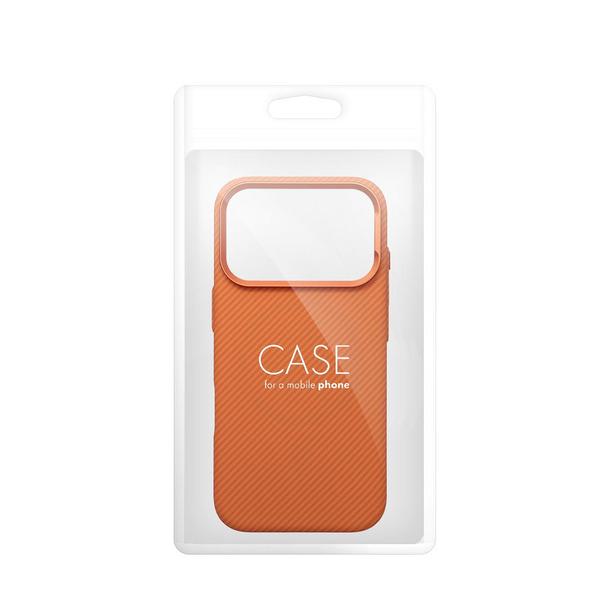 Etui na iPhone 18 Pro / 17 Pro K-Look zgodne z MagSafe pomarańczowe