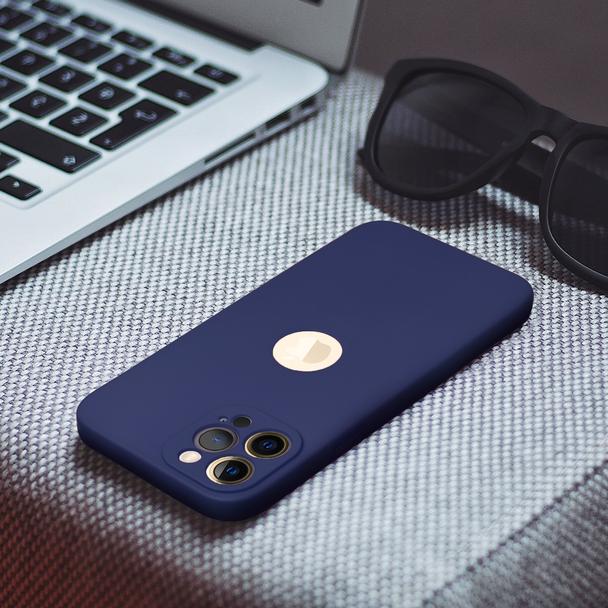 Etui na iPhone 18 Pro / 17 Pro Soft ciemnoniebieskie