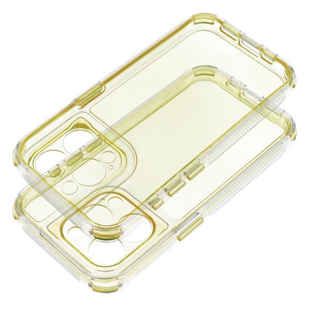 Futerał MATRIX CLEAR do IPHONE 16 Pro żółty