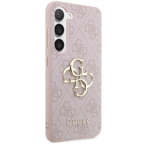 GUESS futerał do SAMSUNG A55 GUHCSA554GMGPI (4G Big Metal Logo) różowy
