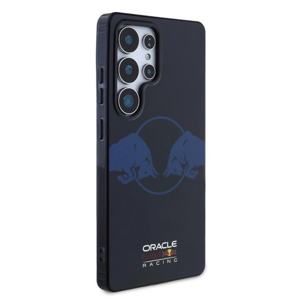 RED BULL futerał do SAMSUNG S25 Ultra RBHMS25L24HIDBV (Magnetic IML Transparent PC Two Bulls) navy