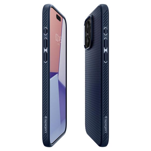 SPIGEN futerał LIQUID AIR do IPHONE 15 Pro Max navy blue