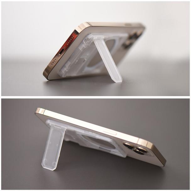 Portfel magnetyczny na karty kompatybilny z MagSafe biały
