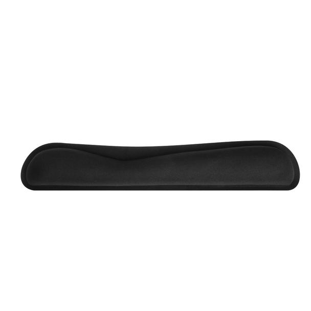 Podkładka pod nadgarstki do klawiatury ergonomiczna 460 x 85 x 25 mm czarna