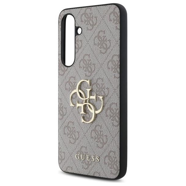 GUESS futerał do SAMSUNG S24 FE GUHCS24FE4GMGPI (HC PU 4G Big Metal Logo) różowy