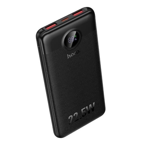 Powerbank Hoco 10000 mAh QC 22,5W+PD 20W LED J172 czarny