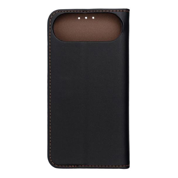 Etui z klapką na iPhone 17 AIR Smart Pro Book skórzane czarne