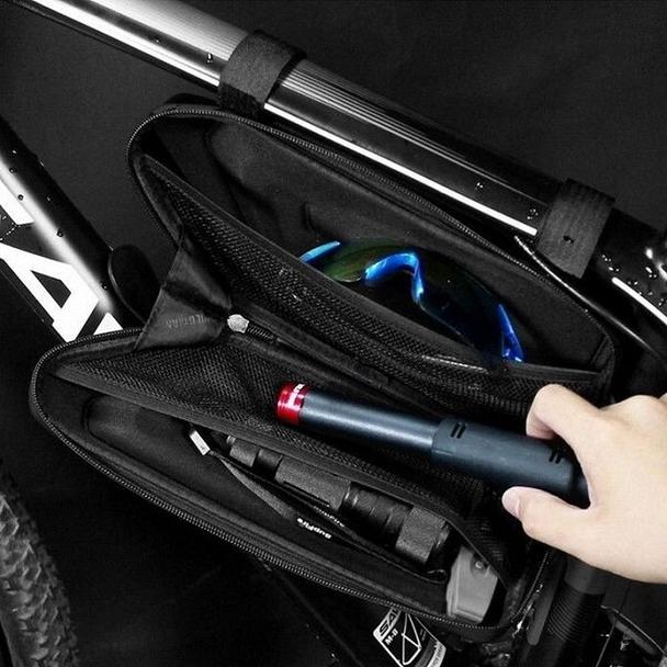 WILDMAN sakwa rowerowa pod ramę na zamek 1,5L E4 czarna