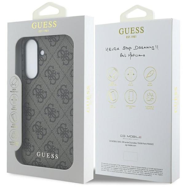 GUESS futerał do SAMSUNG A56 GUHCSA56G4GFBR (PU 4G Classic) brązowy