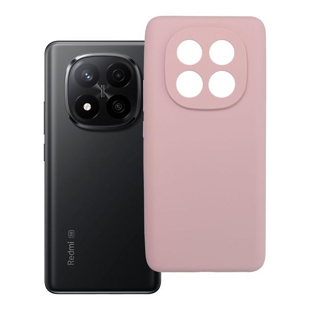 Futerał do Xiaomi Redmi Note 14 PRO PLUS 5G Silicone 2mm pudrowy róż