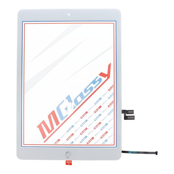 MUSTTBY Ekran dotykowy + taśma klejąca + Home do iPAD 8 (biały)