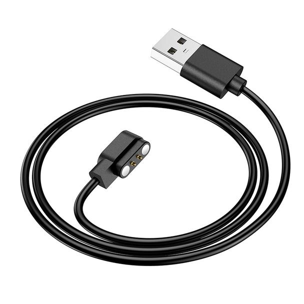 Kabel do ładowania smartwatcha Hoco 0,6 m Y20 czarny