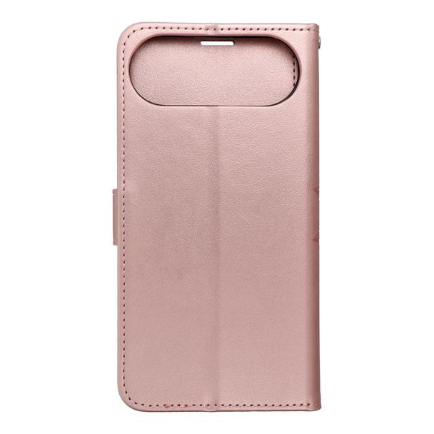 Etui z klapką na iPhone 17 AIR Mezzo Book mandala złoto-różowe