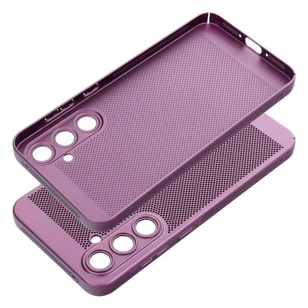 Futerał do Samsung A35 5G Breezy fioletowy