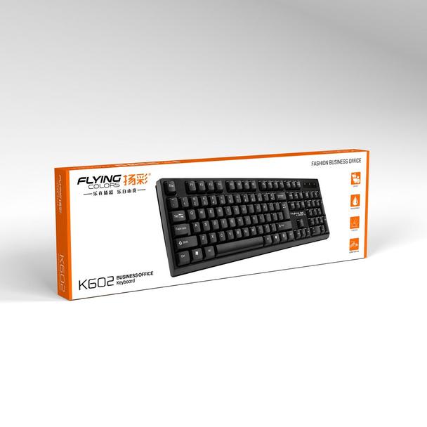 Klawiatura przewodowa USB A QWERTY K602