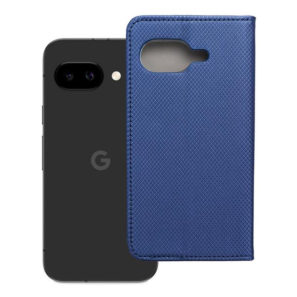 Etui z klapką na Google Pixel 9a Smart Case Book granatowe
