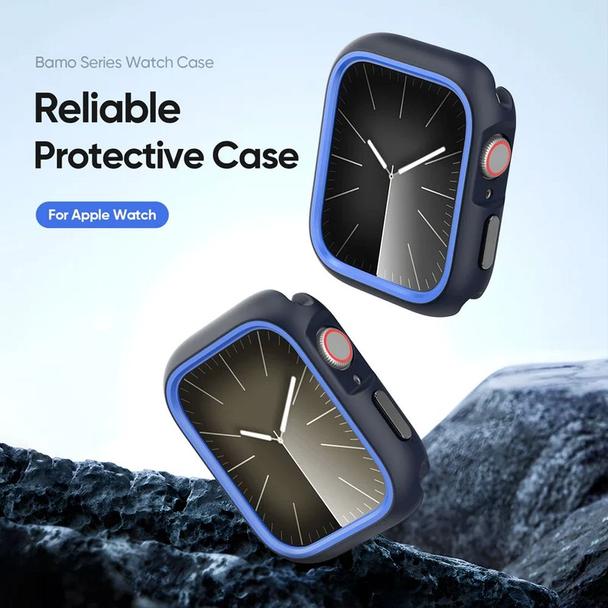 DUX DUCIS futerał BAMO do Apple Watch serii 10 42 mm czarno niebieski
