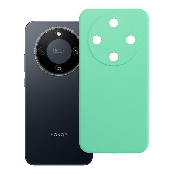 Etui na Honor Magic 8 LITE Silicone 2mm (camera protection) miętowe