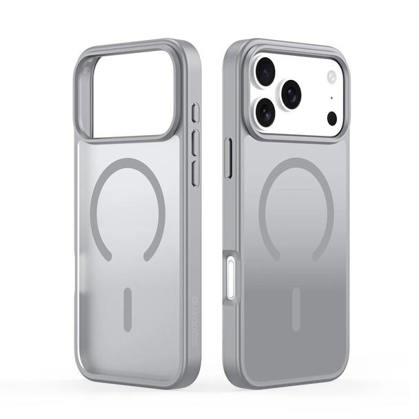DUX DUCIS futerał YIND compatible with MagSafe do IPHONE 17 PRO (Open Ring) szary