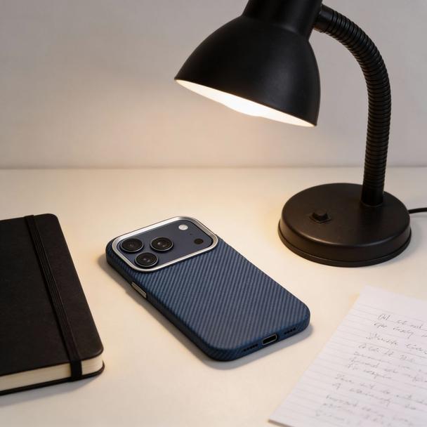Etui na iPhone 18 Pro / 17 Pro K-Look zgodne z MagSafe niebieskie v2