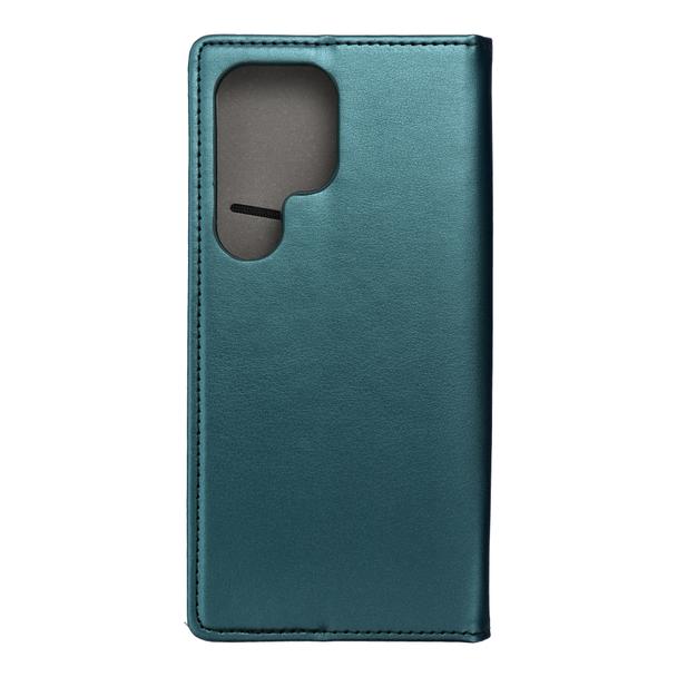 Etui z klapką na Samsung S25 ULTRA Smart Magneto ciemnozielone