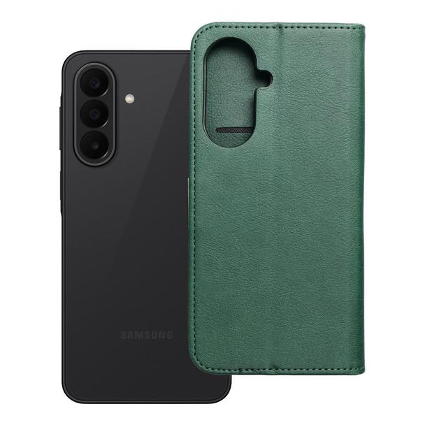 Etui z klapką na Samsung A27 Split Book zielono-złote