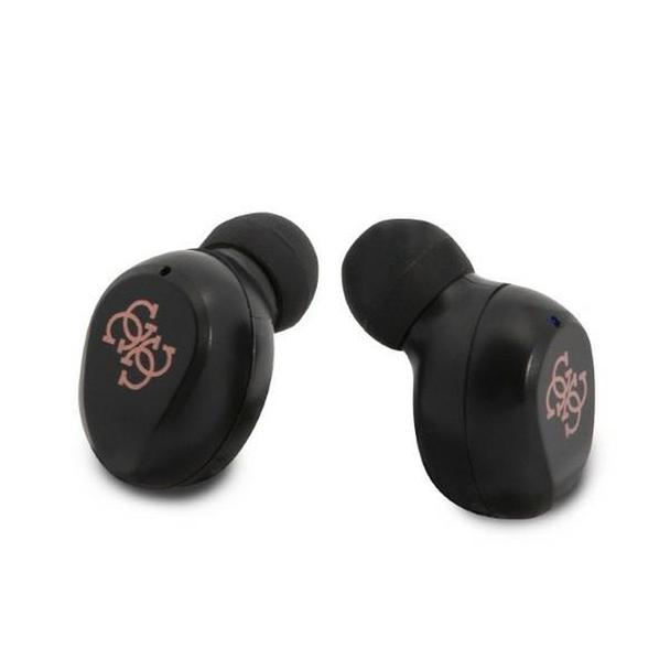 GUESS słuchawki bezprzewodowe bluetooth TWS + stacja dokująca GUTWST31EP (BT5 Classic) różowe