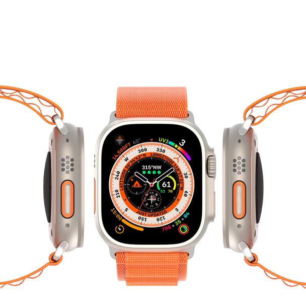 DUX DUCIS pasek GS nylonowy do Apple Watch 38 / 40 / 41 mm pomarańczowy