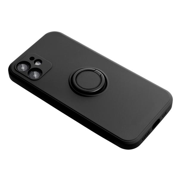 Etui na iPhone 17 Pro / 18 Pro Silicone Ring czarne