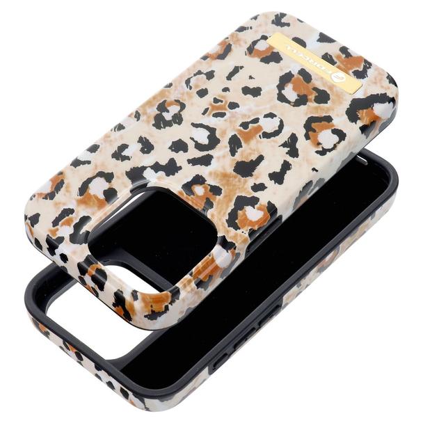 Etui na iPhone 15 Forcell F-Protect Mirage zgodny z MagSafe wild panther