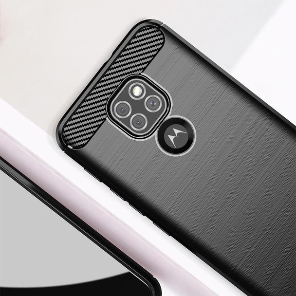 Futerał do Motorola Moto G9 PLAY / E7 PLUS Carbon czarny