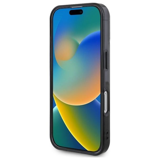 BMW futerał do IPHONE 16 BMHCP16S23HTRAK (Motorsport IML Random Stripes) black