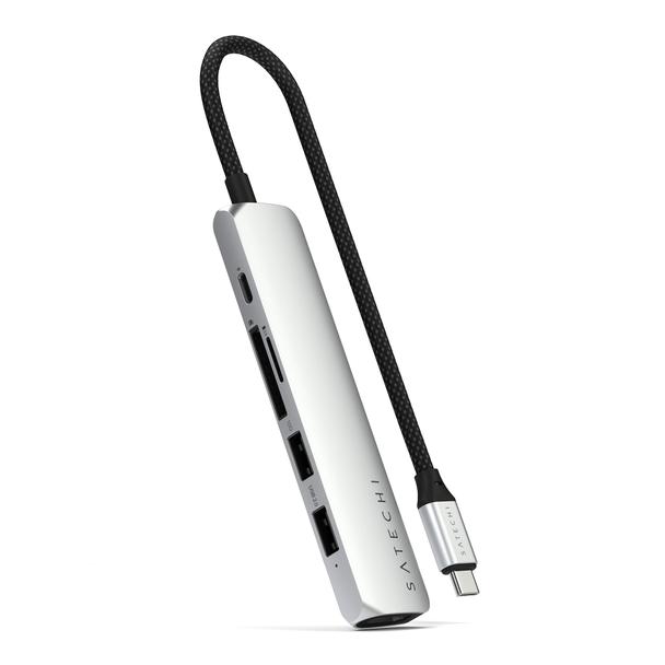 SATECHI adapter HUB 6w1 Typ C ST-P6SS srebrny