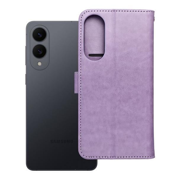 Etui z klapką na Samsung S25 EDGE Mezzo Book łapacz snów fioletowe