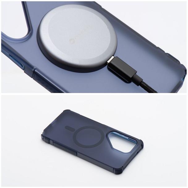 Etui na Samsung S26 ULTRA Forcell F-Protect BumperX Premium zgodne z MagSafe granatowe 0INT
