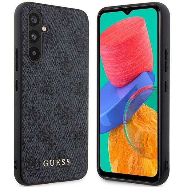 GUESS futerał do SAMSUNG A54 GUHCSA54G4GFGR (4G Metal Gold Logo) szary